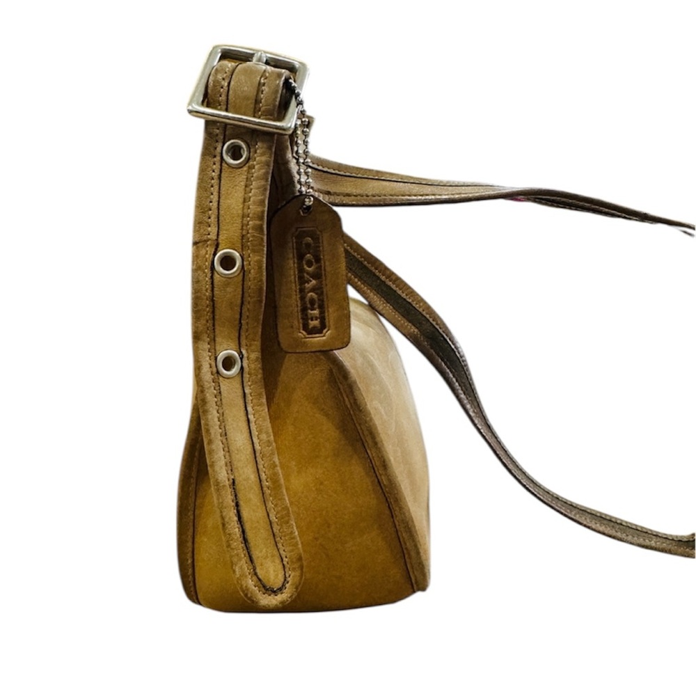 Coach vintage Janice Legacy #9950 shoulder bag in tan leather - Picture 4 of 14